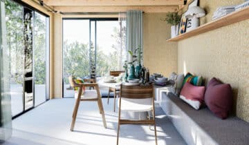 Climatisation dans un studio de jardin pour les fortes chaleurs