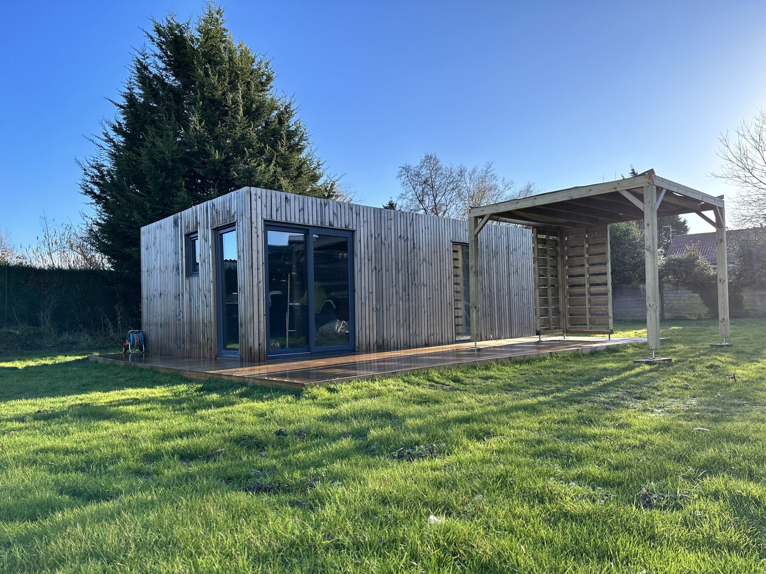 studio de jardin en bois, studio français, Anticiper l’arrivée du froid