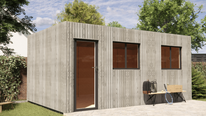 Dépendance de jardin en bois