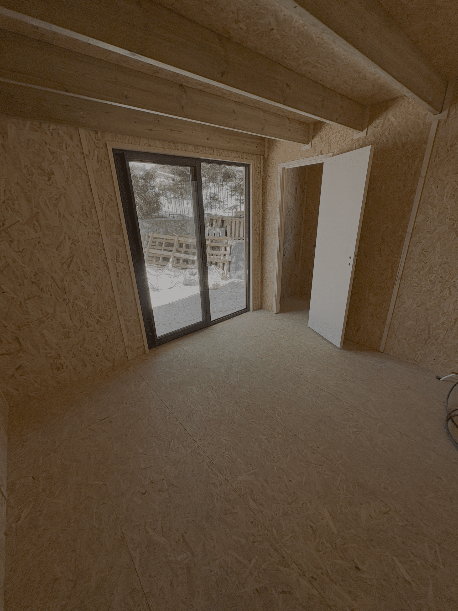 Studio jardin bois livré — financement Sofinco