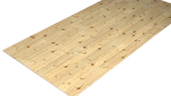 Panneau 3 plis en épicéa – Dimensions 1250x2500 mm – Épaisseur 12 mm, vue principale, Studio Français