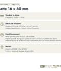 Latte en pin sylvestre traité autoclave vert classe 4 – Section 16x60 mm, commande et livraison, Studio Français