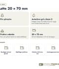 Latte en pin sylvestre traité autoclave gris classe 3 – Section 20x70 mm, en bref, Studio Français